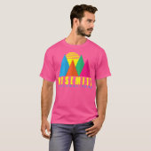 ヨセミテ国立公園 – カリフォルニア土産ハイキング Tシャツ (正面フル)