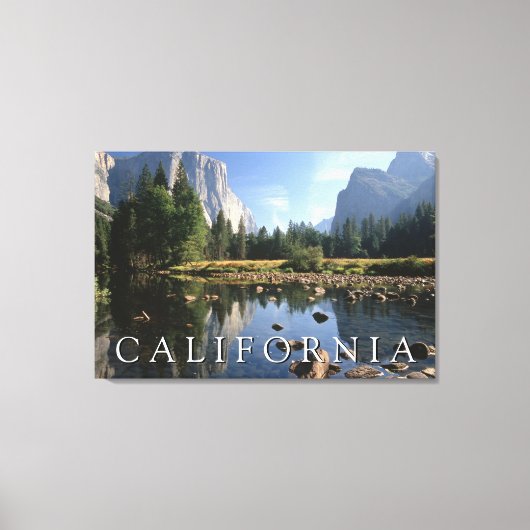 ヨセミテ国立公園 | カリフォルニア州 キャンバスプリント (正面)