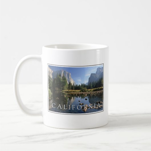 ヨセミテ国立公園 | カリフォルニア州 コーヒーマグカップ (左)