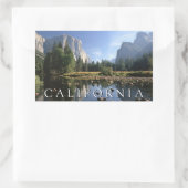 ヨセミテ国立公園 | カリフォルニア州 長方形シール (バッグ)