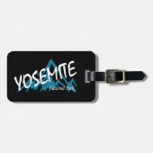 ヨセミテ国立公園 カリフォルニア 山脈 ラゲッジタグ (正面横)