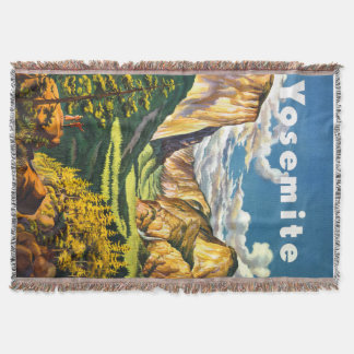 ヨセミテ国立公園 カリフォルニア 旅行 アート スローブランケット