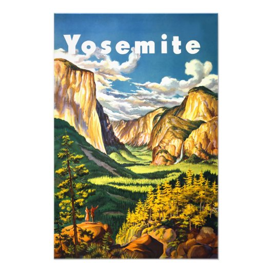 ヨセミテ国立公園 カリフォルニア 旅行 アート フォトプリント            (正面)
