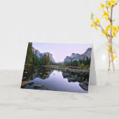 ヨセミテ国立公園 カード (黄色い花)