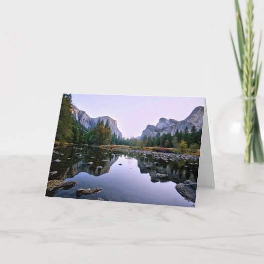ヨセミテ国立公園 カード (正面)