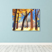 ヨセミテ国立公園 キャンバスプリント (インサイチュ (ウッドフロア))