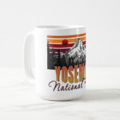 ヨセミテ国立公園 コーヒーマグカップ (正面左)