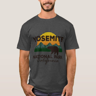 ヨセミテ国立公園 シエラネバダ ブラックベア Su Tシャツ
