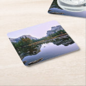 ヨセミテ国立公園 スクエアペーパーコースター (アングル)