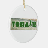 ヨセミテ国立公園 セラミックオーナメント (右)