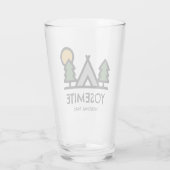 ヨセミテ国立公園 タンブラーグラス (裏面)