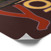 ヨセミテ国立公園 – ハーフドーム旅行ポスター ポスター (角)