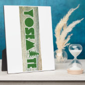 ヨセミテ国立公園 フォトプラーク (側面)