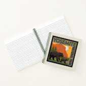 ヨセミテ国立公園 |ベアファミリー ノートブック (内部)