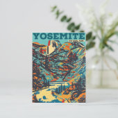 ヨセミテ国立公園 ポストカード (スタンド正面)