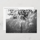 ヨセミテ国立公園 ポストカード (正面/裏面)