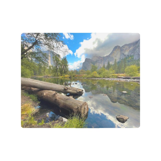 ヨセミテ国立公園 メタルプリント (正面)