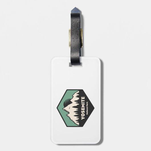 ヨセミテ国立公園 ラゲッジタグ (裏面縦)