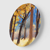 ヨセミテ国立公園 ラージ壁時計 (傾斜)