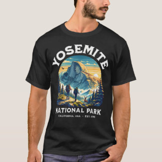 ヨセミテ国立公園 レトロ Tシャツ