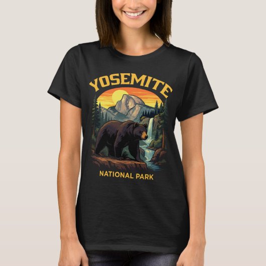 ヨセミテ国立公園 Tシャツ (正面)