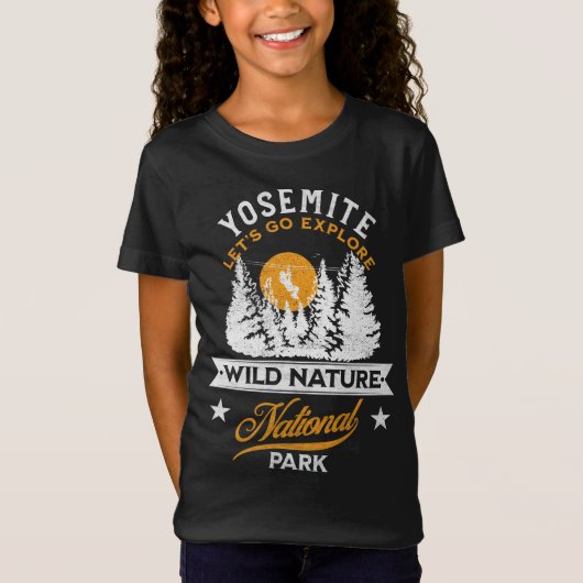 ヨセミテ国立公園 Tシャツ (正面)
