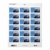 ヨセミテ国立公園B ラベル (フルシート)