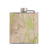 ヨセミテ地形図 フラスク (裏面)