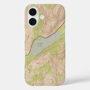 ヨセミテ地形図 iPhone 16ケース