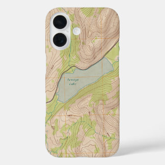 ヨセミテ地形図 iPhone 16ケース