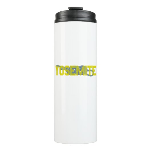 ヨセミテ姿8登山 タンブラー (正面)