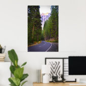 ヨセミテ山脈への道 ポスター (ホームオフィス)