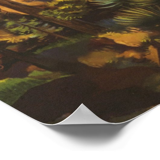 ヨセミテ旅行 ポスター (角)