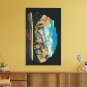 ヨセミテ渓谷のグランドビューのポータル キャンバスプリント (インサイチュ (リビング))