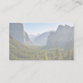 ヨセミテ渓谷の入り口 名刺 (裏面)