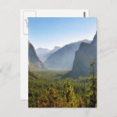 ヨセミテ渓谷への入り口 ポストカード (正面/裏面)