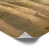 ヨセミテ渓谷メルセド川 ポスター (角)