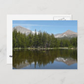 ヨセミテ湖の反射 ポストカード (正面/裏面)