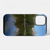 ヨセミテ湖の反射 iPhoneケース (裏面横)