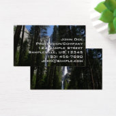 ヨセミテ滝と森の風景写真 (デスク)