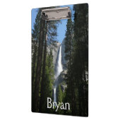 ヨセミテ滝と森の風景写真 クリップボード (左)