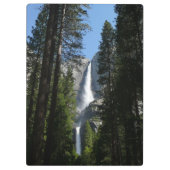 ヨセミテ滝と森の風景写真 クリップボード (裏面)