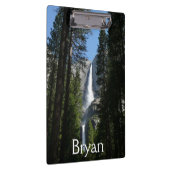 ヨセミテ滝と森の風景写真 クリップボード (右)