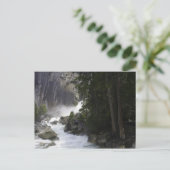 ヨセミテ滝の底で ポストカード (スタンド正面)