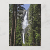 ヨセミテ滝ヨセミテ国立公園 ポストカード (正面)
