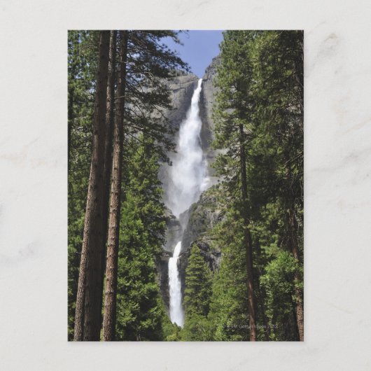 ヨセミテ滝ヨセミテ国立公園 ポストカード (正面)