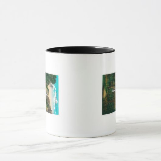 ヨセミテ滝(カリフォルニア州ヨセミテ) マグカップ (中央)