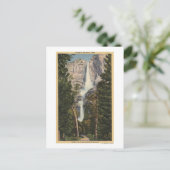 ヨセミテ滝&バレーの景色 ポストカード (スタンド正面)