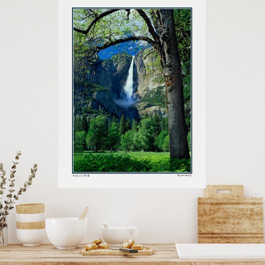 ヨセミテ滝 ポスター (キッチン)