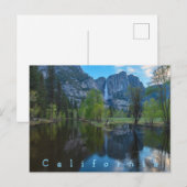 ヨセミテ滝 ポストカード (正面/裏面)